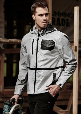 UNISEX STREETWORX REFLECTIVE WATERPROOF JACKET ZJ380