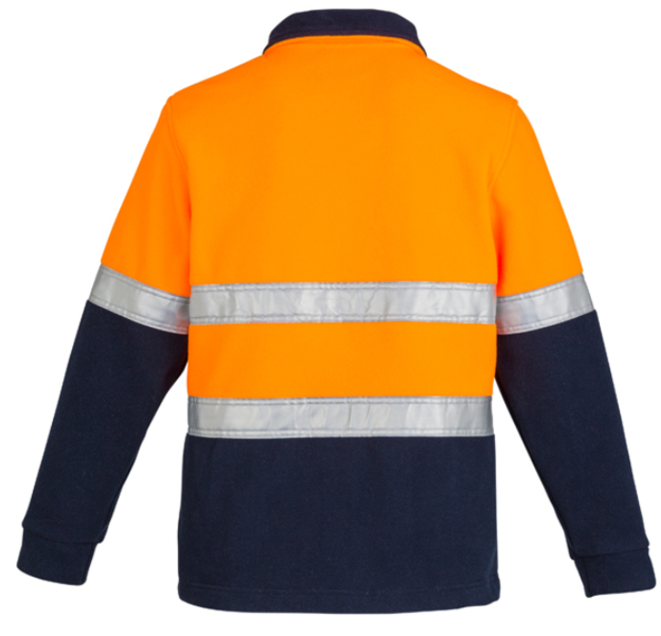 MENS HI VIS FLEECE JUMPER - HOOP TAPED ZT461