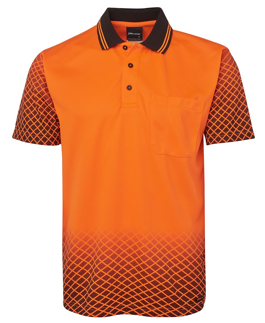 HI VIS NET SUB POLO 6HVNS