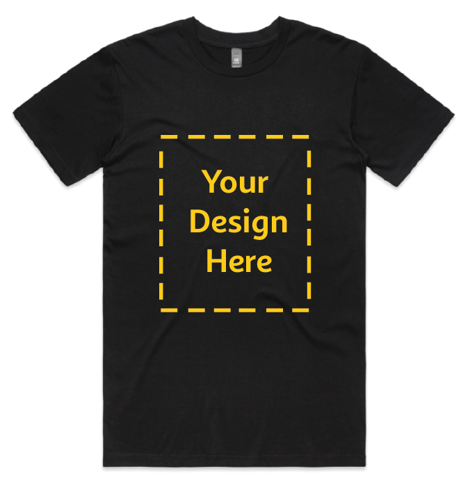 Create your own T shirt Black