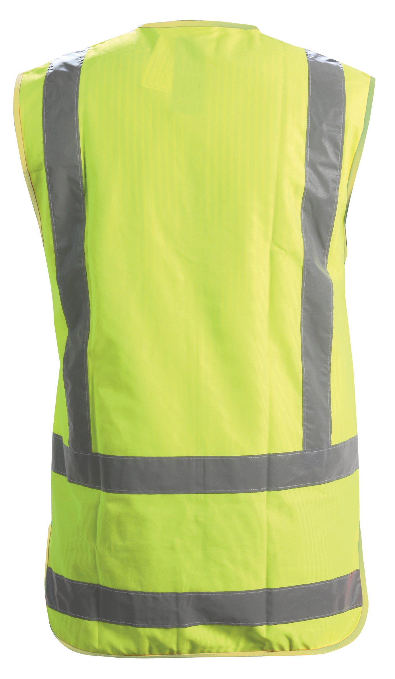 HI VIS DAY/NIGHT POLYESTER VEST ZIPPED V5M