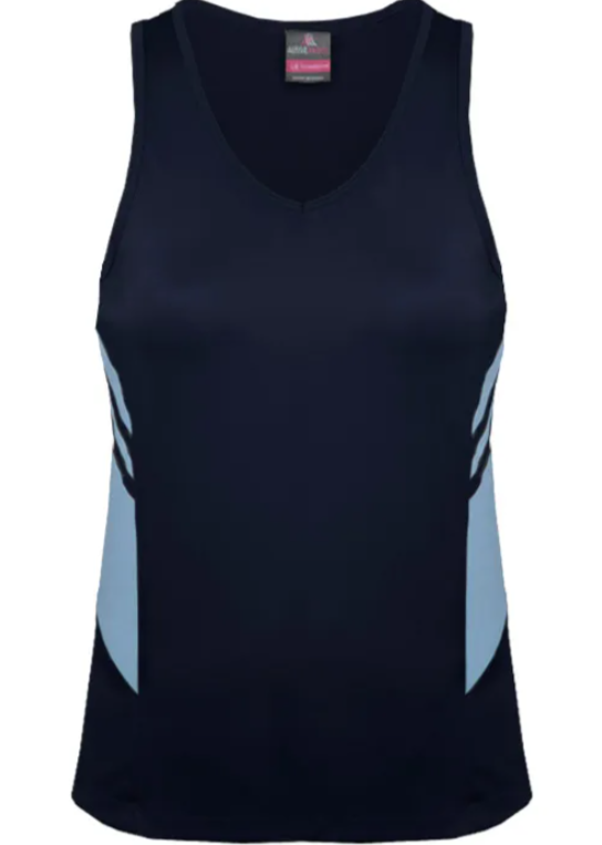 TASMAN LADY SINGLETS - 2111