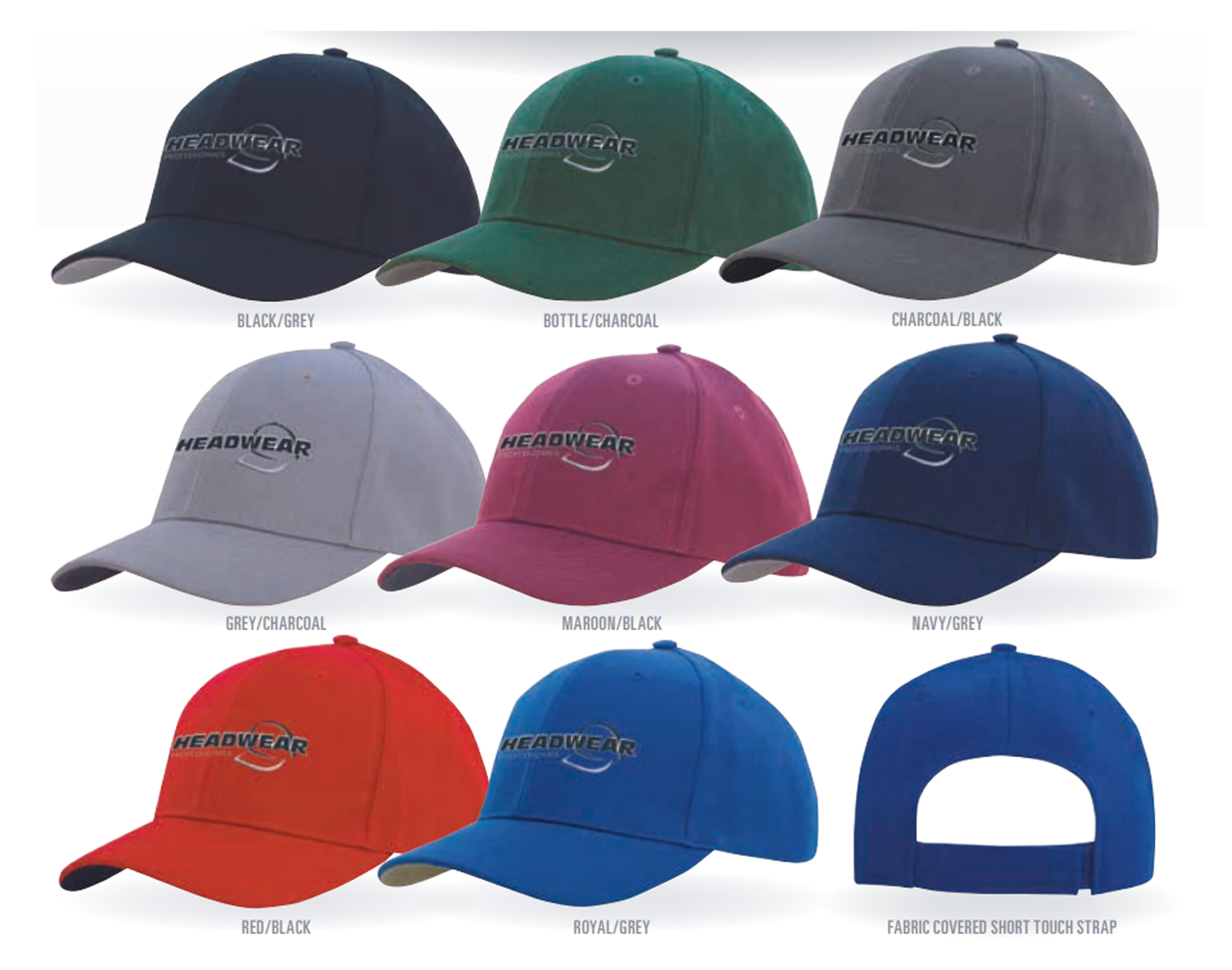 Premium American Twill Cap with Contrast Peak Under