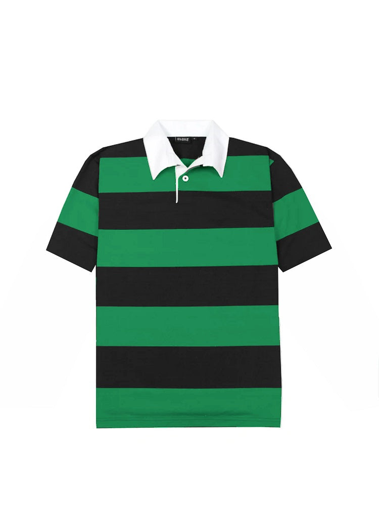 SS-RJS Short-Sleeved Striped Rugby Jersey