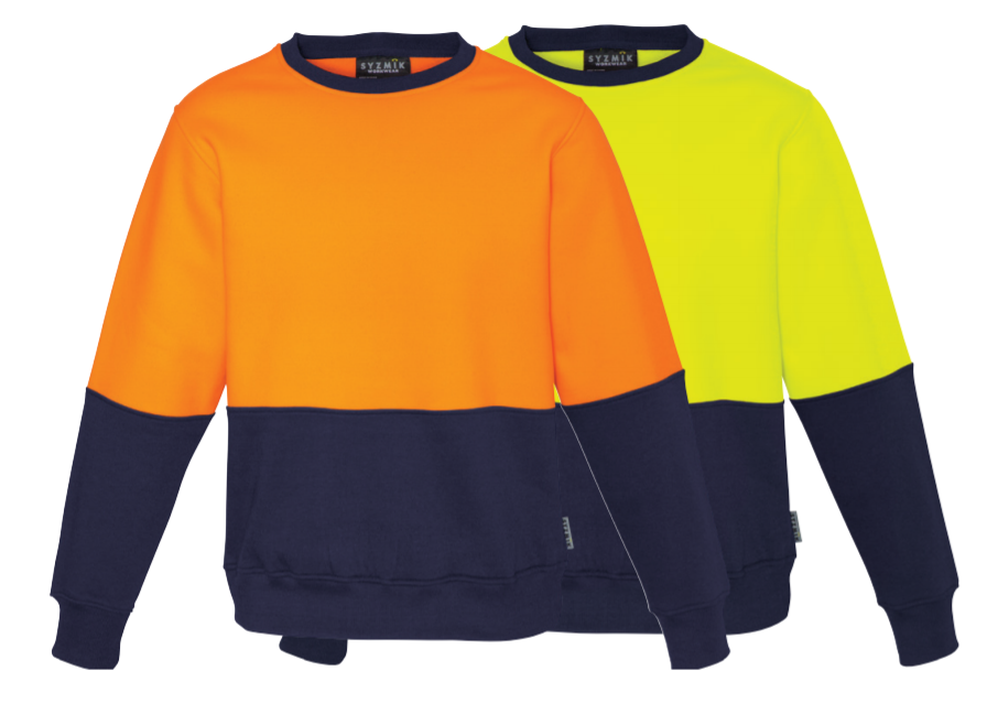 UNISEX HI VIS CREW SWEATSHIRT ZT465