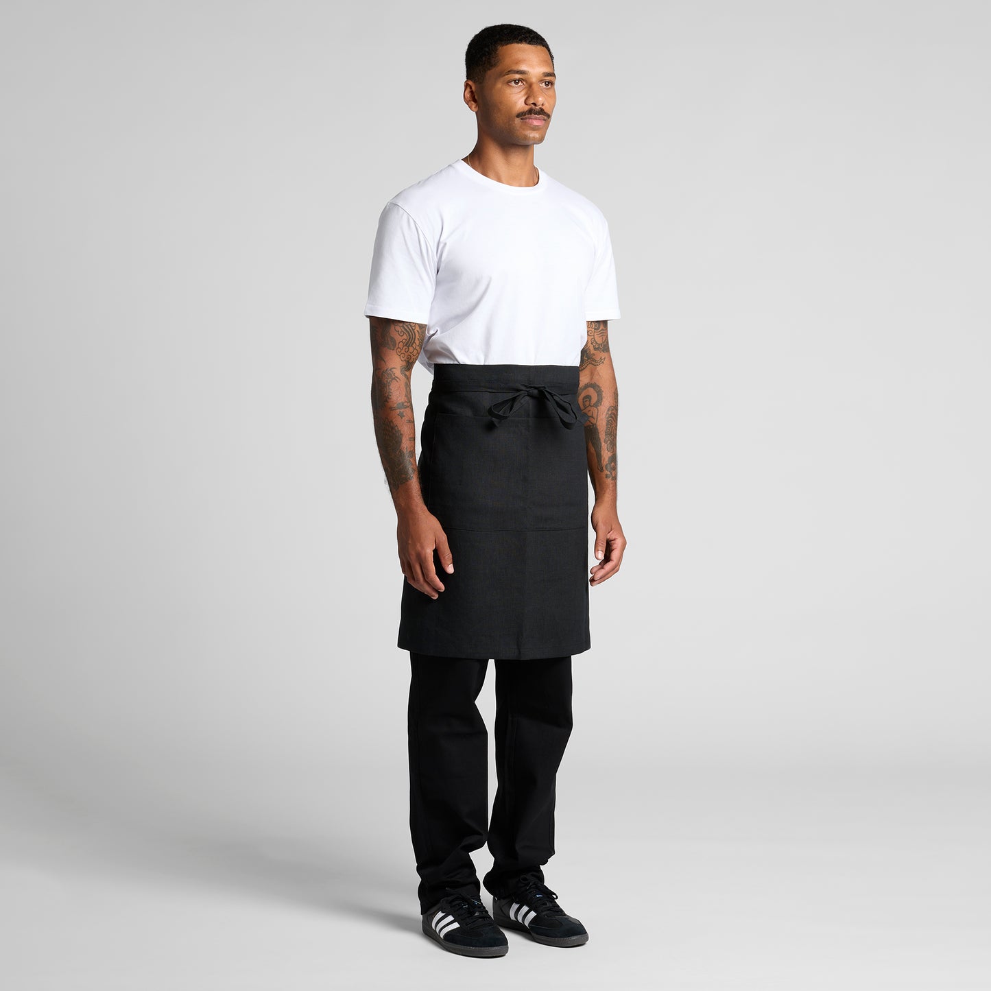 Linen Half Apron 1087