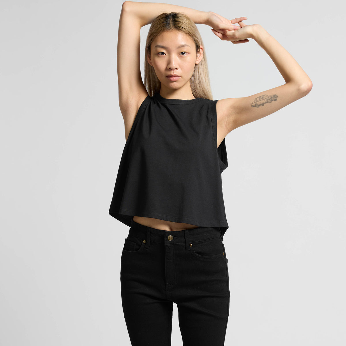 4091 Wo's Martina Crop Tank 4091 – Kiwi Crew Custom Uniforms NZ