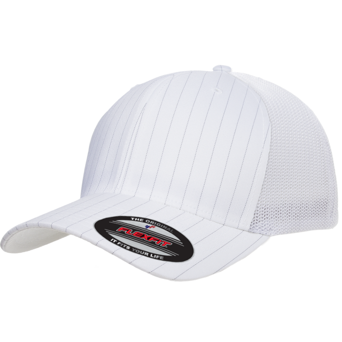 FLEXFIT - Trucker Cap - Pinstripe - White/Black