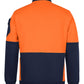 JB's 350g Hi Vis 1/2 ZIp Trade Fleece 6CHVF