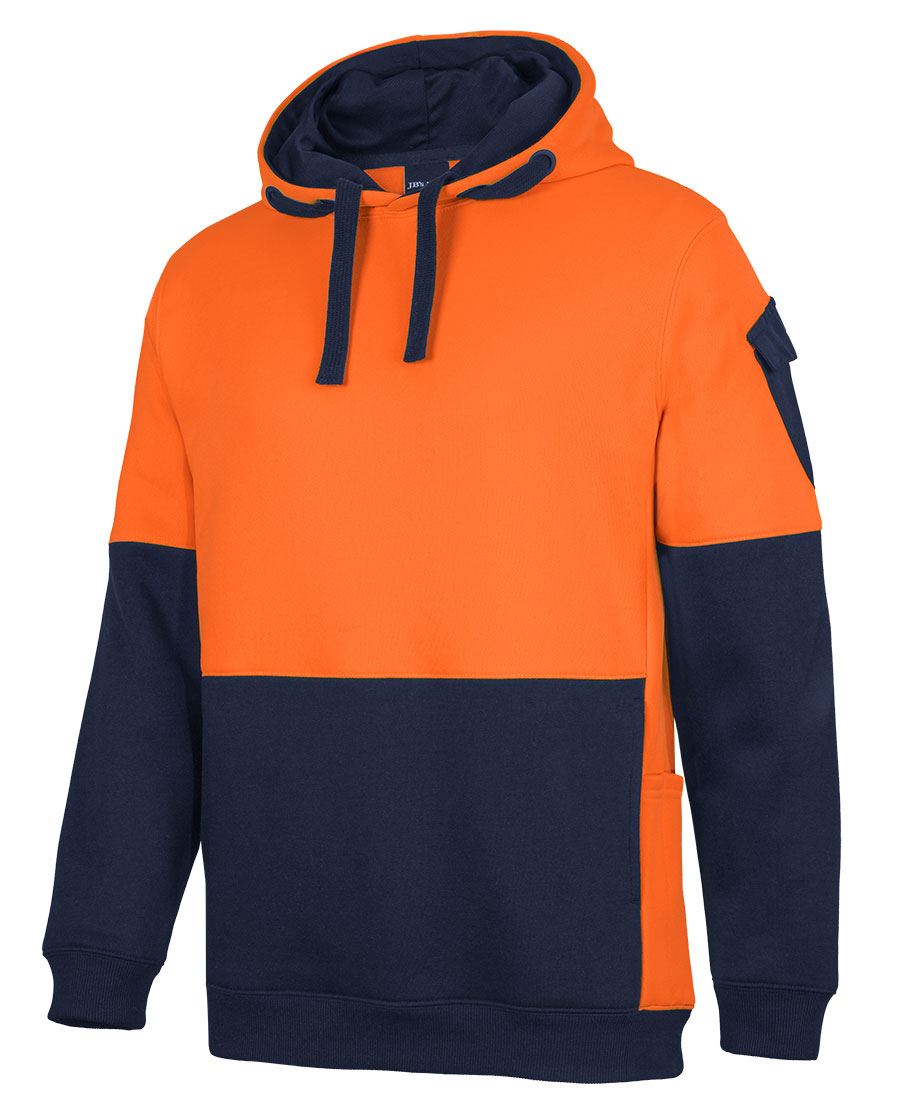 JB's 350g Hi Vis Trade Hoodie 6CHVH