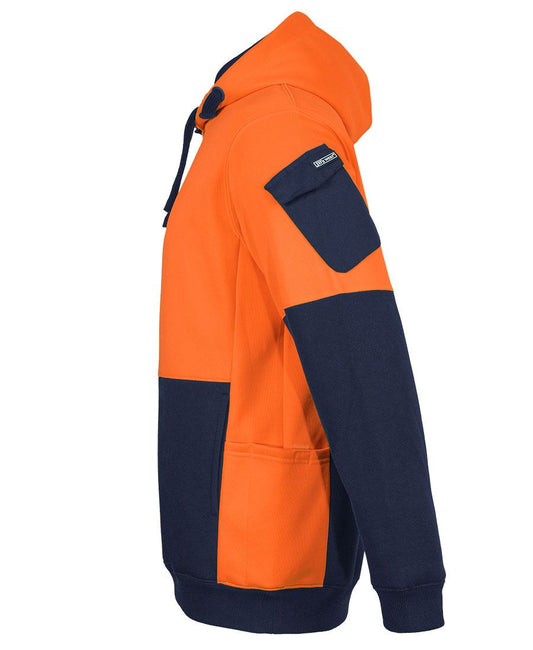 JB's 350g Hi Vis Trade Hoodie 6CHVH