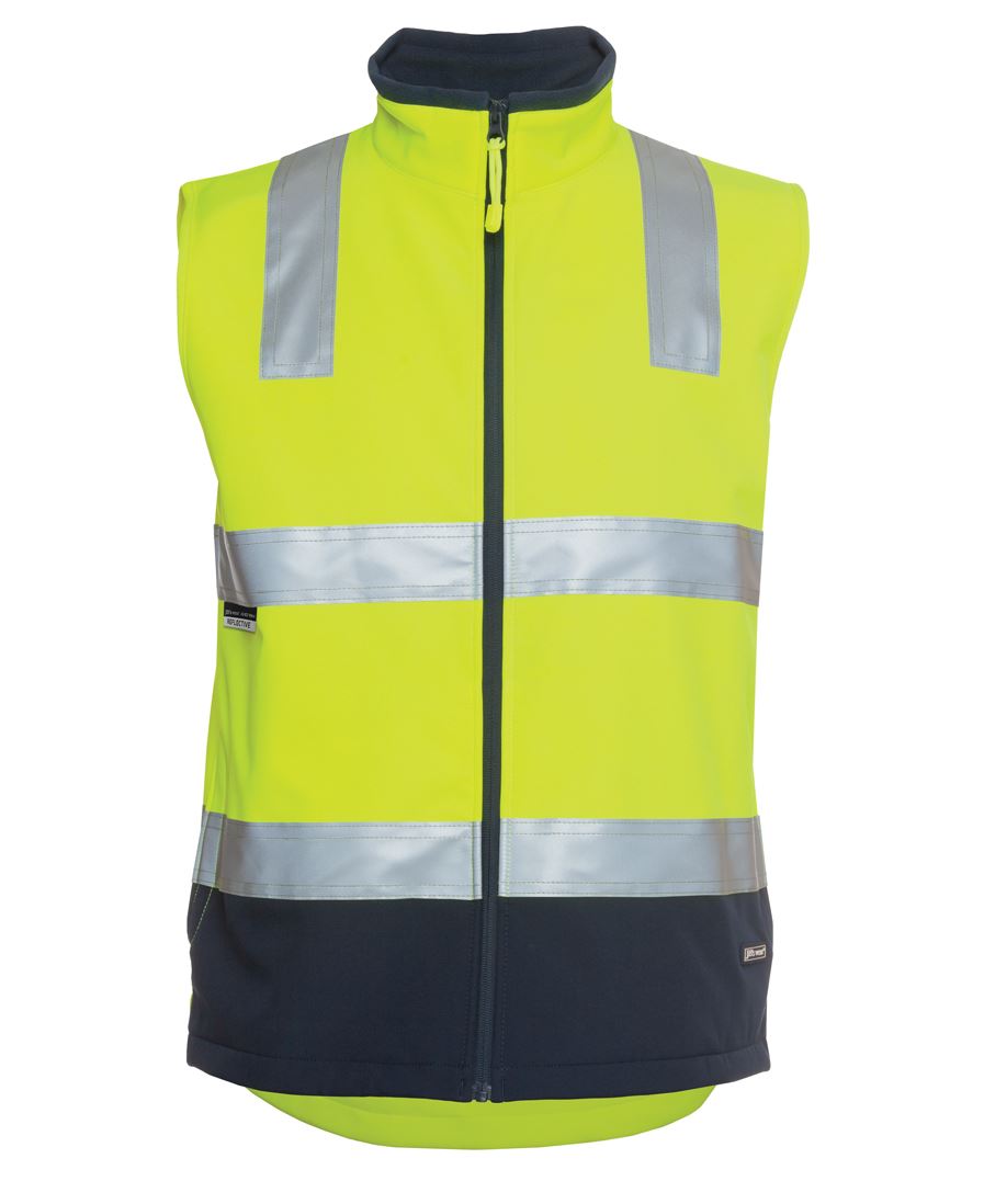 JB's Hi Vis (D+N) Softshell Vest 6D4LK