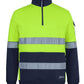 JB's 350g Hi Vis (D+N) 1/2 Zip Trade Fleece 6DNVF