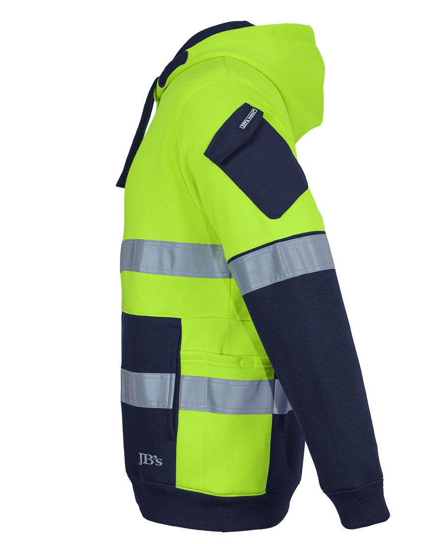JB's 350g Hi Vis (D+N) Trade Hoodie 6DNVH