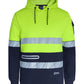JB's 450g Hi VIs Pull Over Hoodie with Fragmented Tape 6DPFP