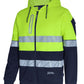 JB's 450g Hi Vis Full Zip Hoodie with Fragmented Tape 6DPFZ