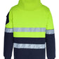 JB's 450g Hi Vis Full Zip Hoodie with Fragmented Tape 6DPFZ