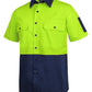 JB's Hi Vis Class F Ripstop S/S Work Shirt 6HRFS