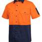 JB's Hi Vis Class F Ripstop S/S Work Shirt 6HRFS
