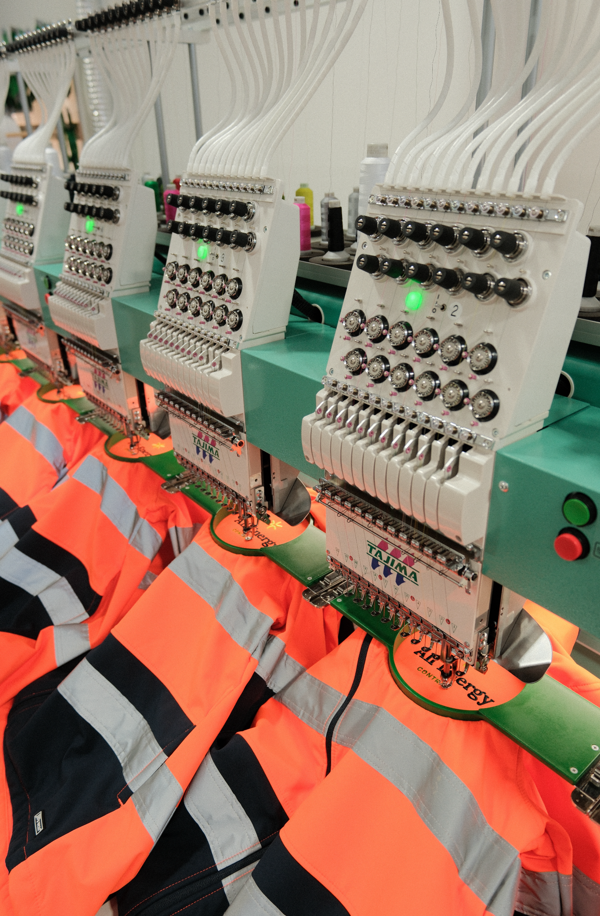 Hi vis Workwear Embroidery