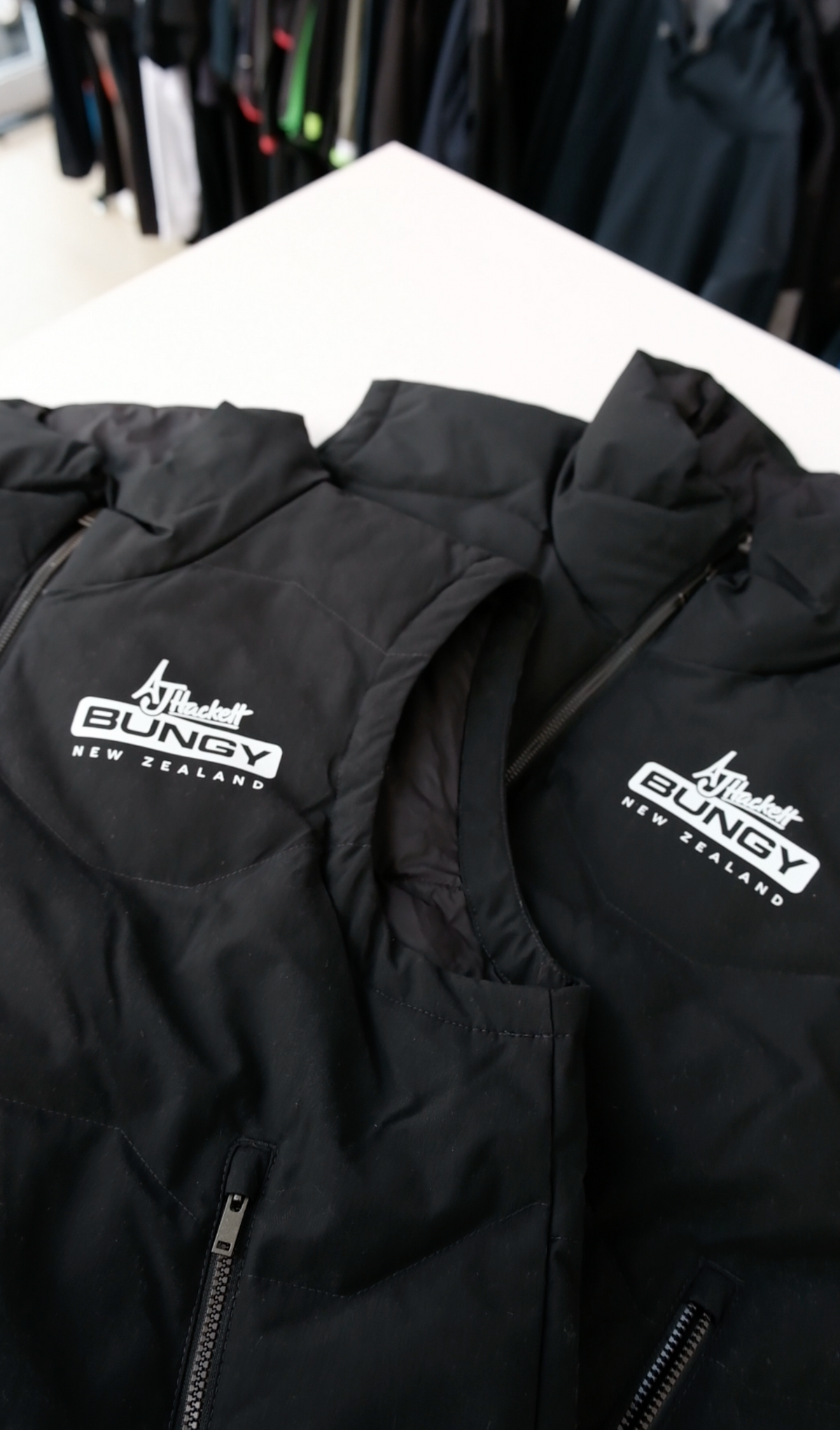 Puffer Vest Printing NZ