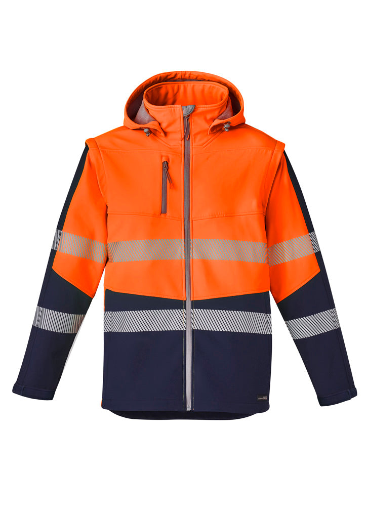 ZJ453 Unisex Streetworx 2 In 1 Stretch Softshell Jacket