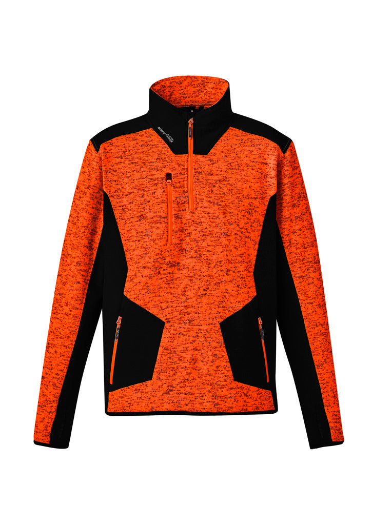 Unisex Streetworx Reinforced Knit 1/2 Zip Pullover ZT380