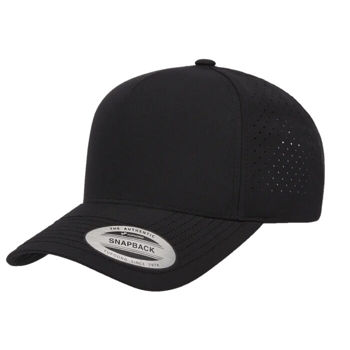 FLEXFIT Classic 5-Panel Perforated Snapback Cap
