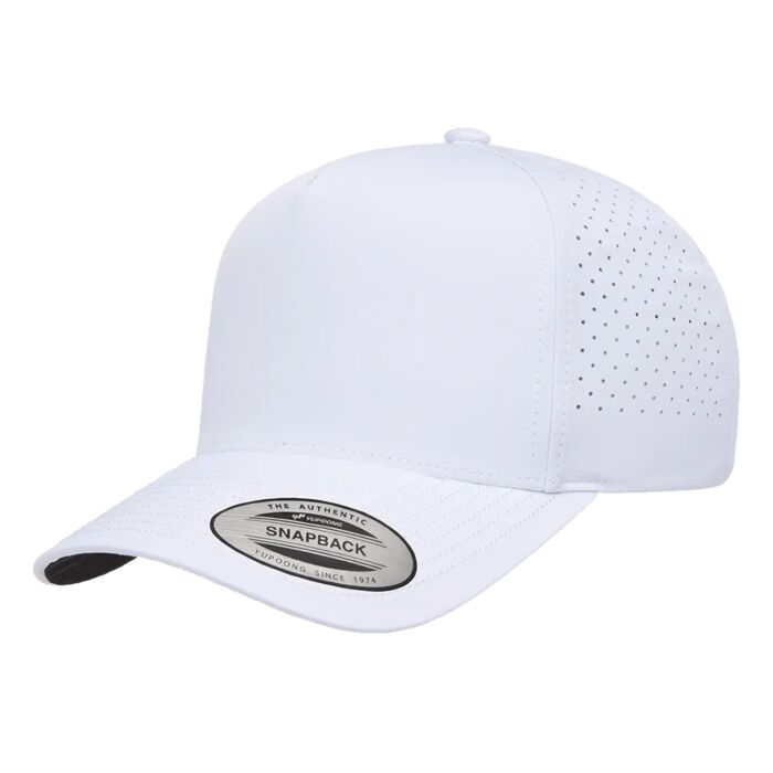 FLEXFIT Classic 5-Panel Perforated Snapback Cap