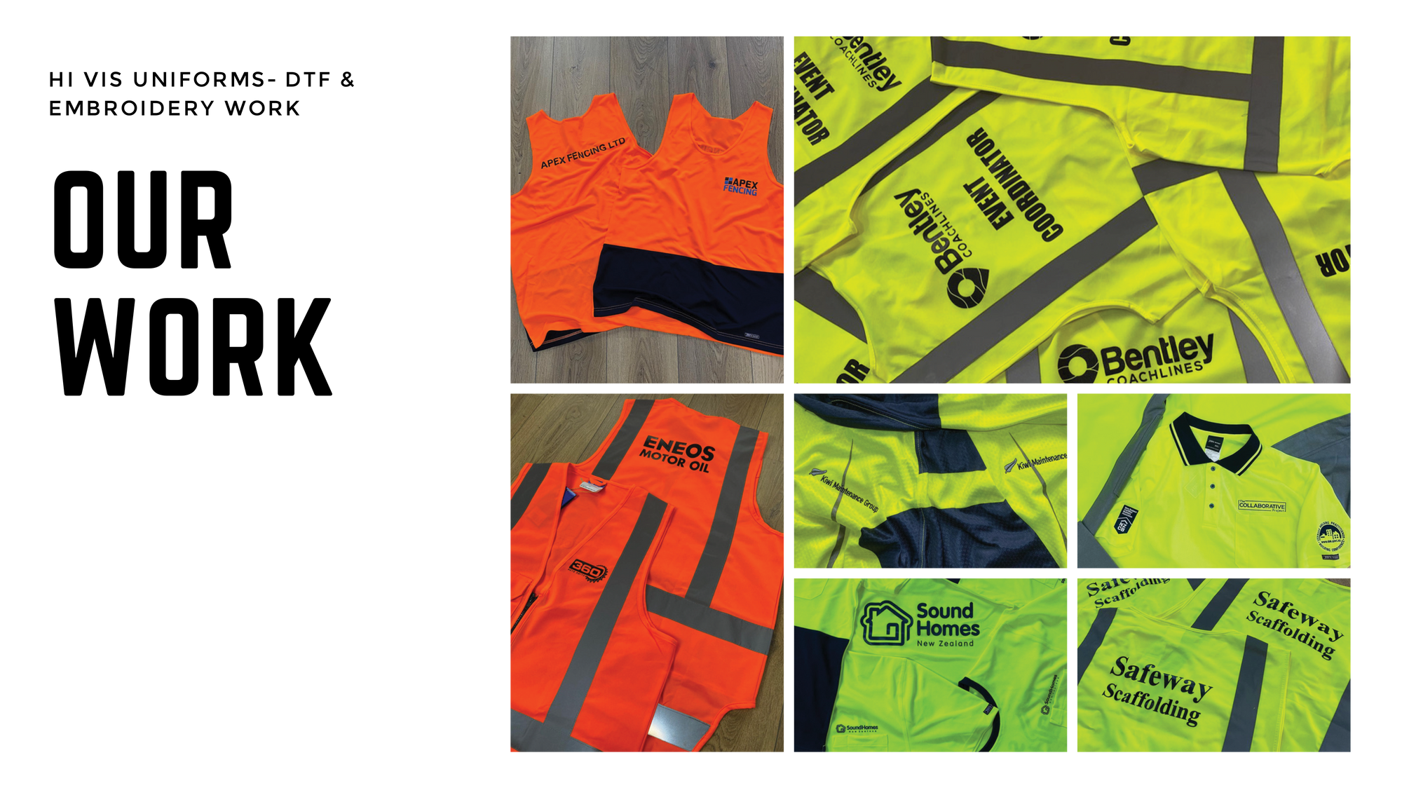 HiVis Apparel Kiwi Crew Custom Clothing