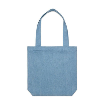 DENIM CARRIE TOTE - 1012