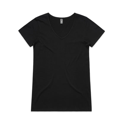 WO'S BEVEL VNECK TEE - 4010