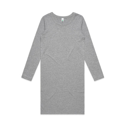 WO'S MIKA ORGANIC L/S DRESS - 4033
