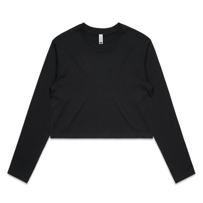 WO'S CROP L/S TEE - 4058