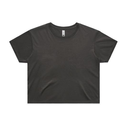 WO'S FADED CROP TEE - 4062F