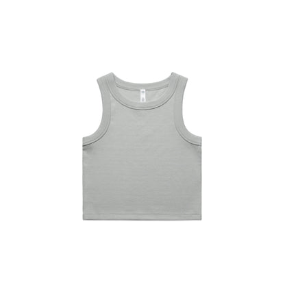 WO'S ORGANIC RIB CROP TANK - 4064G