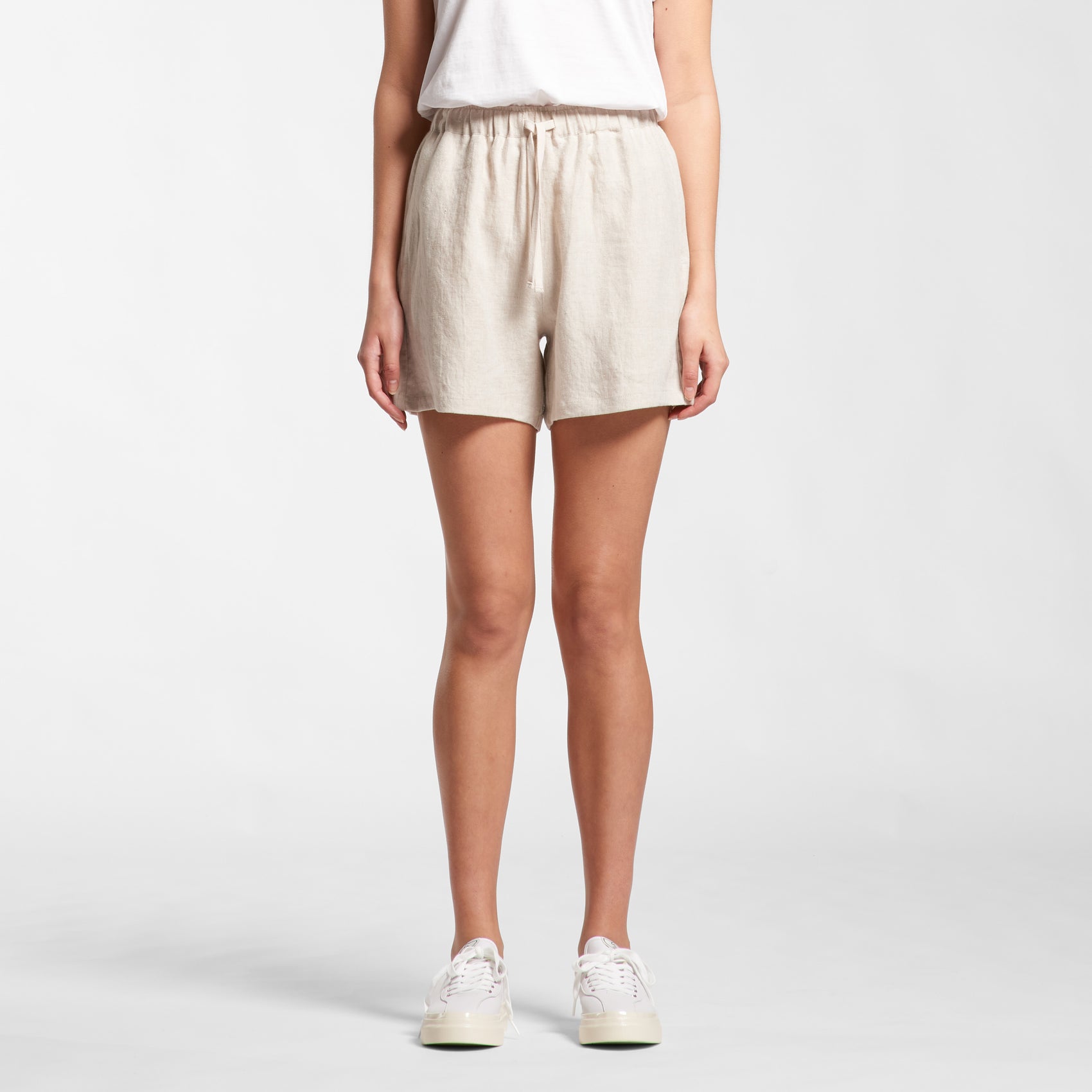 WO'S LINEN SHORTS - 4919