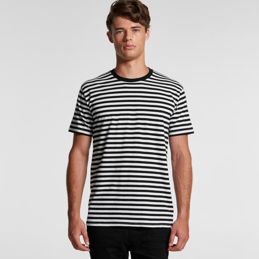MENS STAPLE STRIPE TEE - 5028
