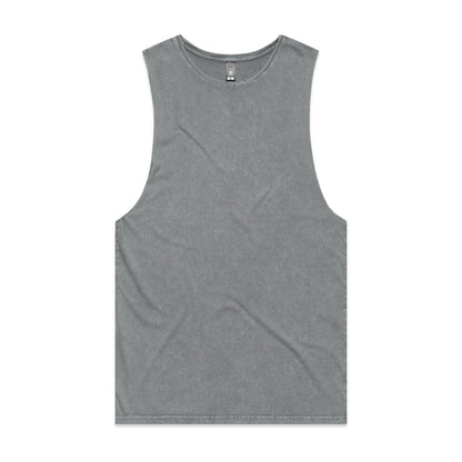 MENS STONE WASH BARNARD TANK - 5039