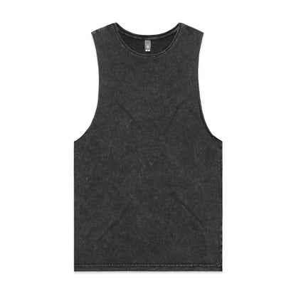 MENS STONE WASH BARNARD TANK - 5039