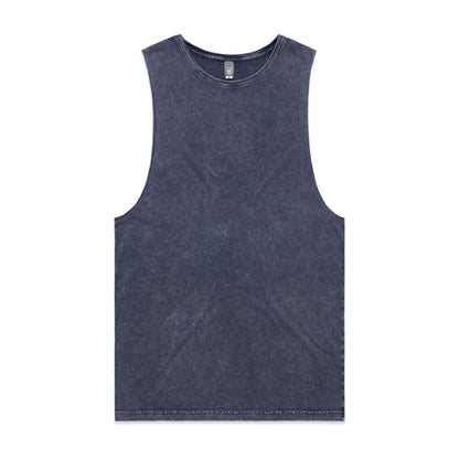 MENS STONE WASH BARNARD TANK - 5039