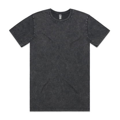 MENS STONE WASH STAPLE TEE - 5040