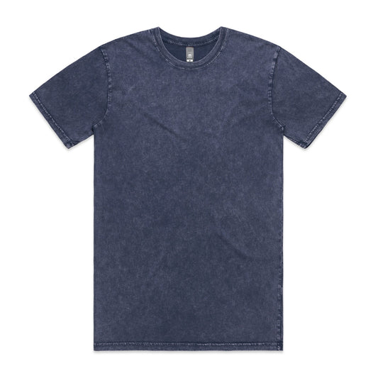 MENS STONE WASH STAPLE TEE - 5040