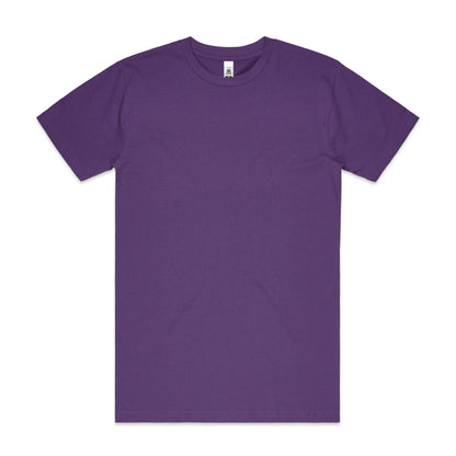 MENS BLOCK TEE (3XL-5XL) - 5050B