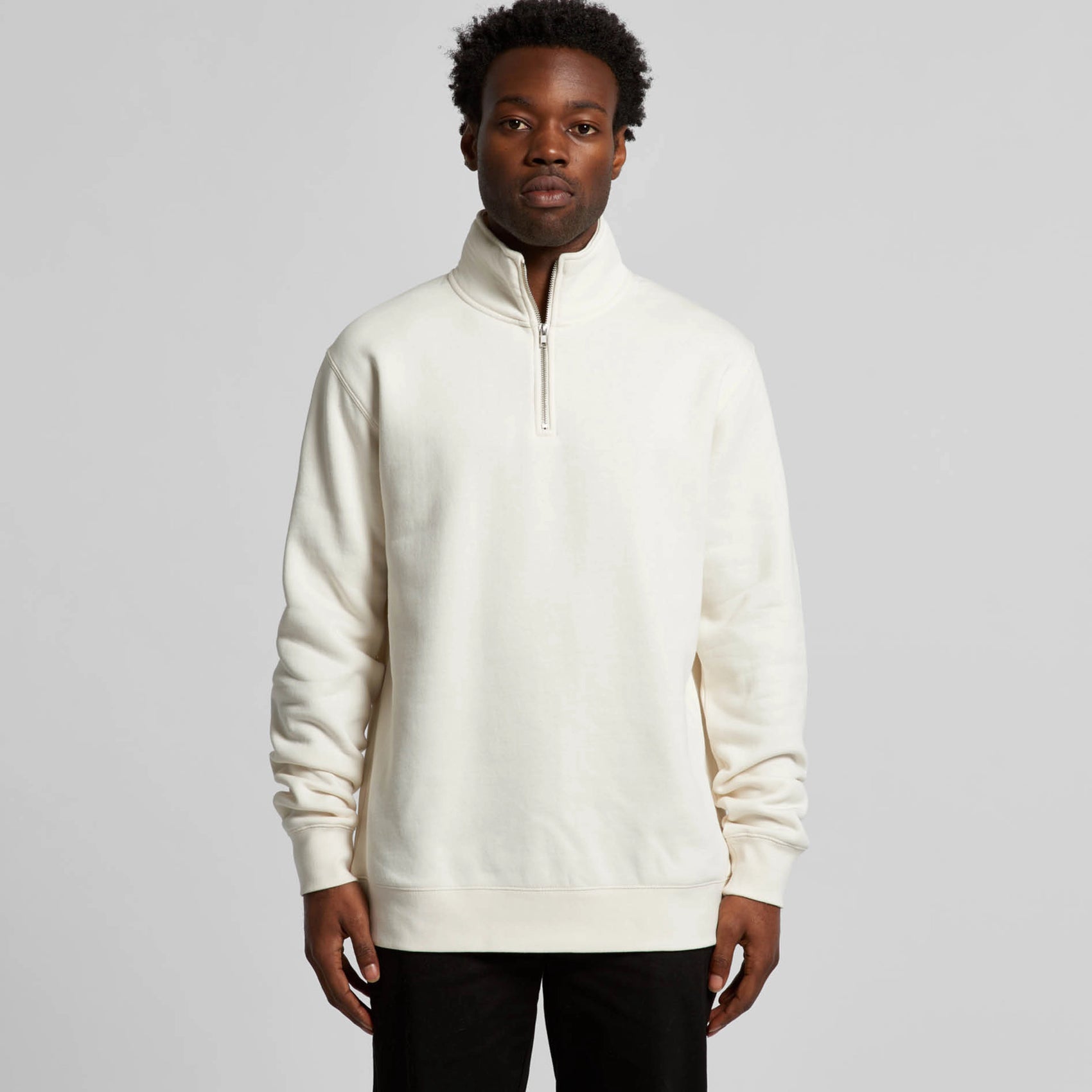 MENS HALF ZIP CREW - 5125