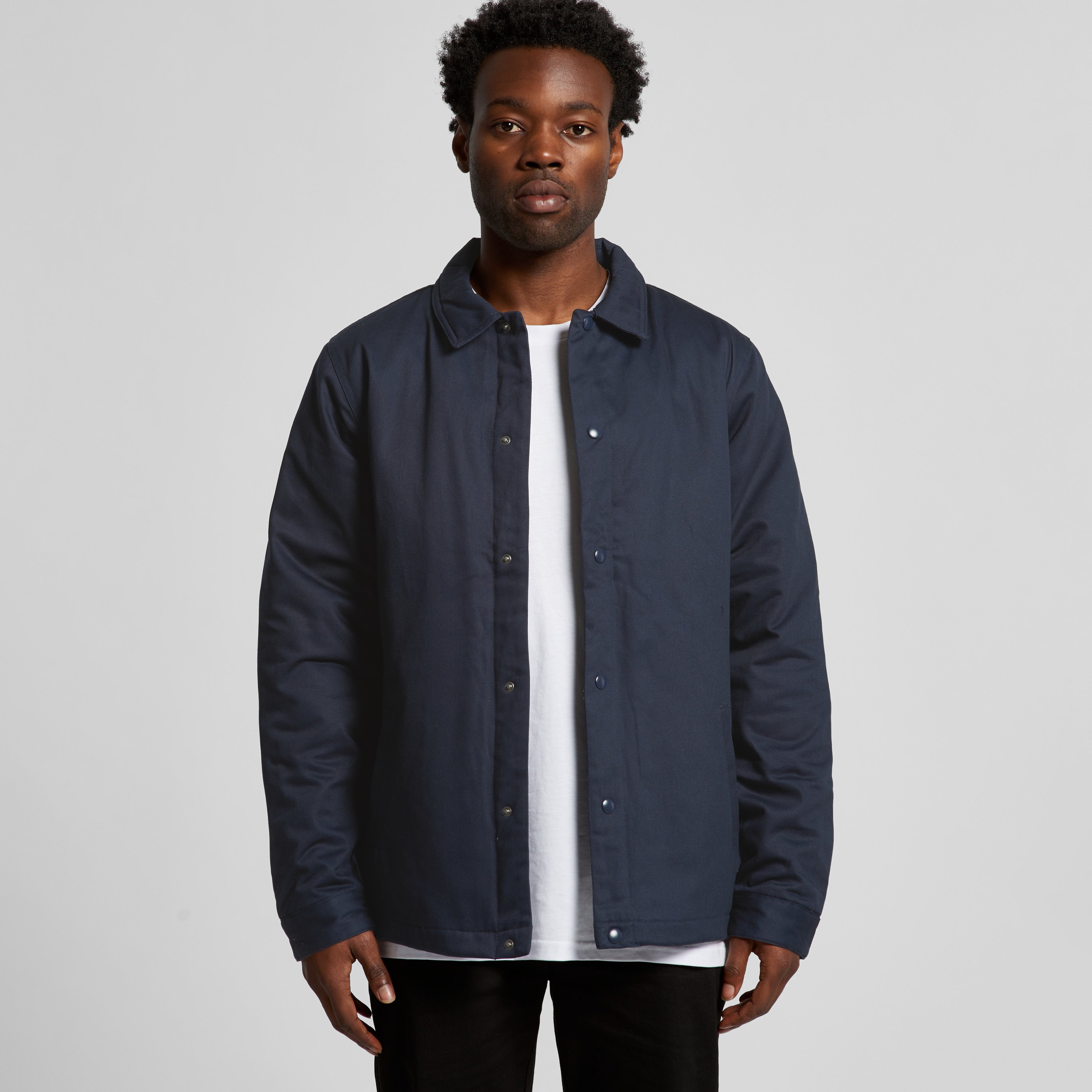 Mens navy work clearance jacket