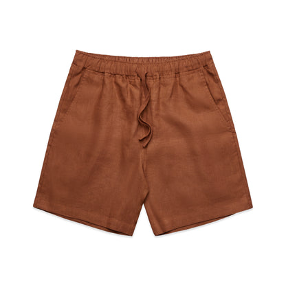 MENS LINEN SHORTS - 5919
