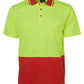 ADULTS AND KIDS HI VIS NON CUFF TRADITIONAL POLO 6HVNC - oversized
