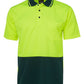 ADULTS AND KIDS HI VIS NON CUFF TRADITIONAL POLO 6HVNC - oversized