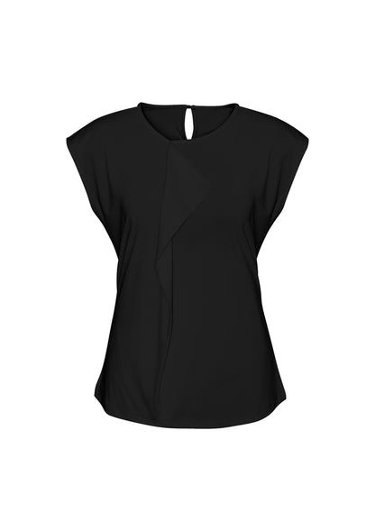 LADIES MIA PLEAT KNIT TOP K624LS
